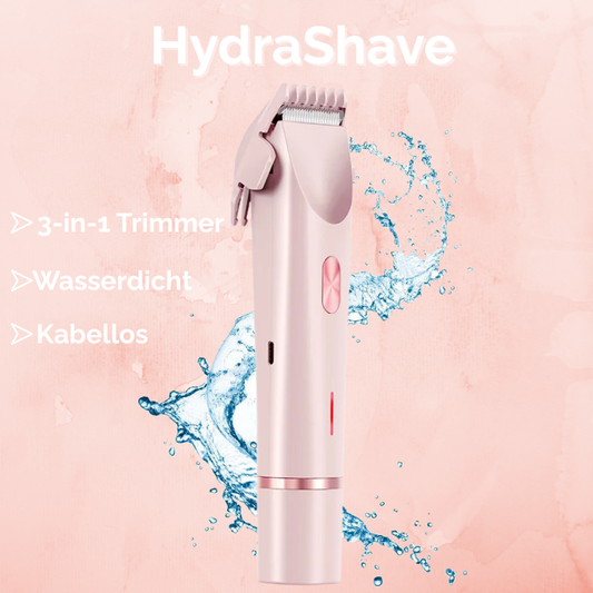 HydraShave - Der wasserdichte 3-in-1 Rasierer für seidig glatte Haut