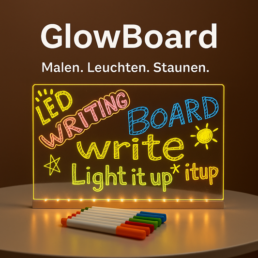 GlowBoard - Kreativität, die im Dunkeln strahlt