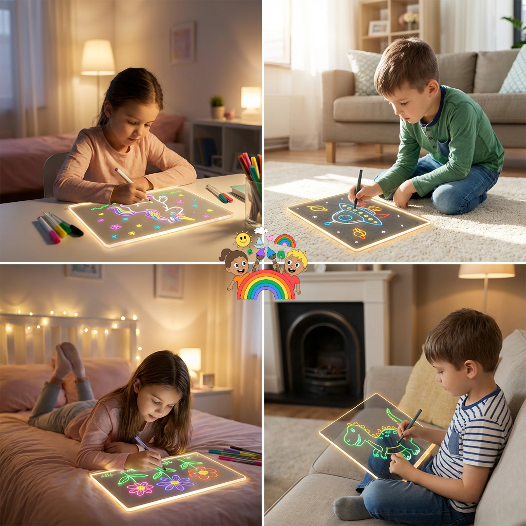 GlowBoard - Kreativität, die im Dunkeln strahlt