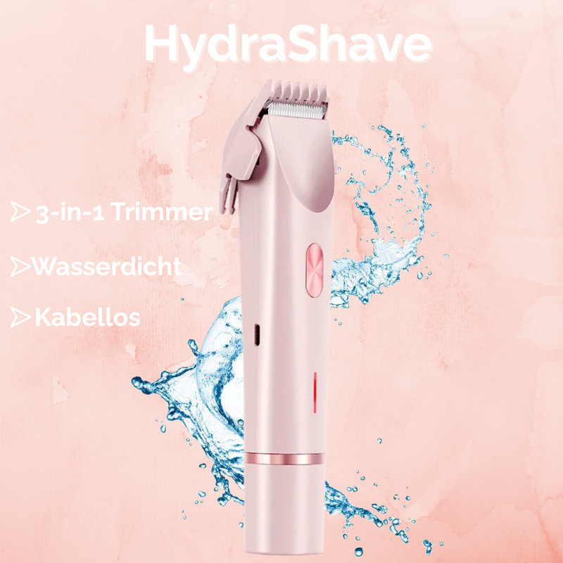 HydraShave - Der wasserdichte 3-in-1 Rasierer für seidig glatte Haut
