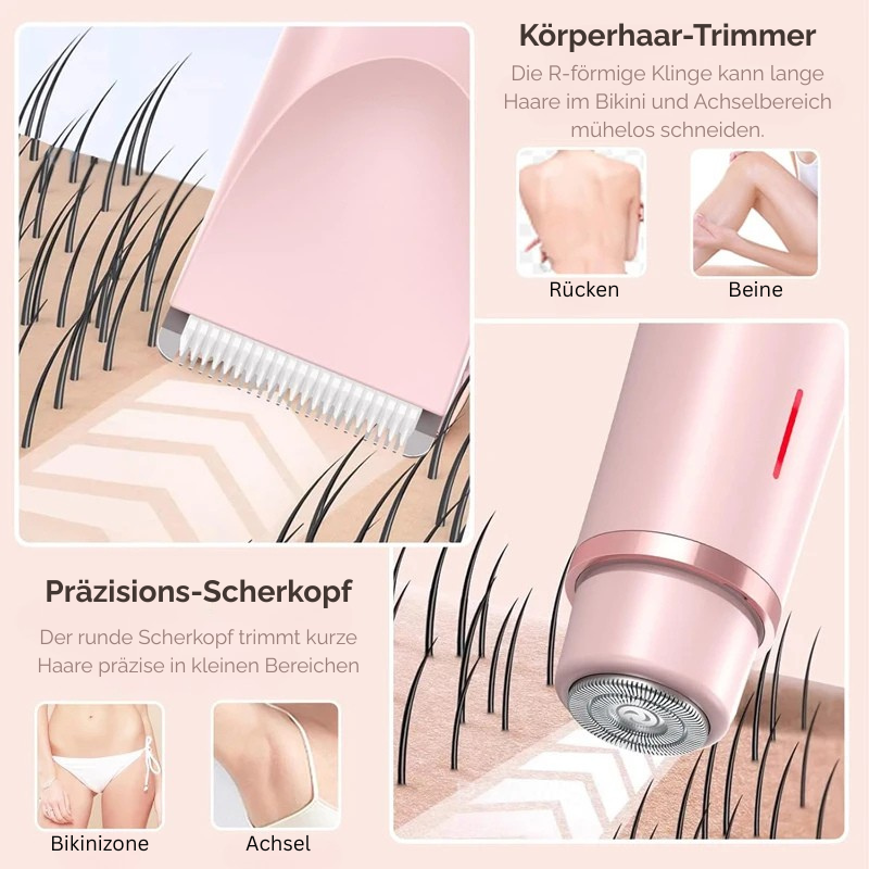 HydraShave - Der wasserdichte 3-in-1 Rasierer für seidig glatte Haut